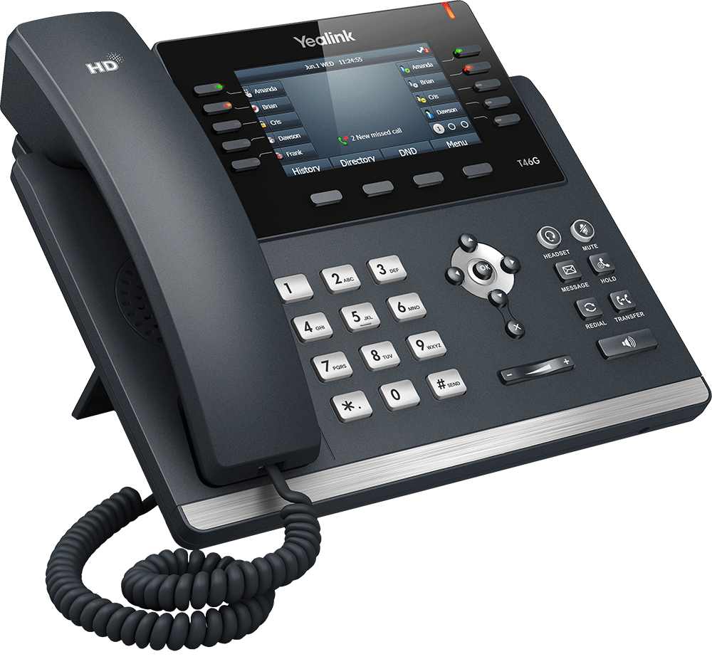 Transfert Yealink T46S VoIP OVH